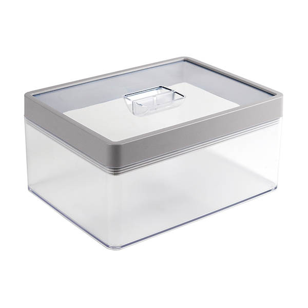 Sunware Sigma Home boîte de conservation 3,3 litres - transparent/gris 216798 - 1