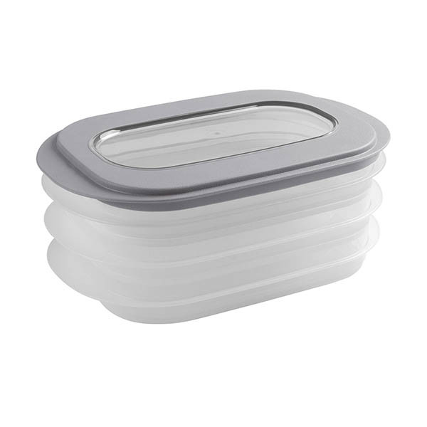 Sunware Sigma Home boîte de conservation pour charcuterie - transparent/gris 216815 - 1