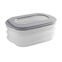 Sunware Sigma Home boîte de conservation pour charcuterie - transparent/gris 216815