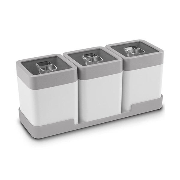 Sunware Sigma Home boîtes à provisions 0,6 litre - blanc/gris 99941681 216779 - 1