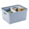 Sunware Sigma Home grande boîte de rangement 32 litres - bleu-gris 09800682 216771 - 3