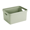 Sunware Sigma Home grande boîte de rangement 32 litres - vert clair