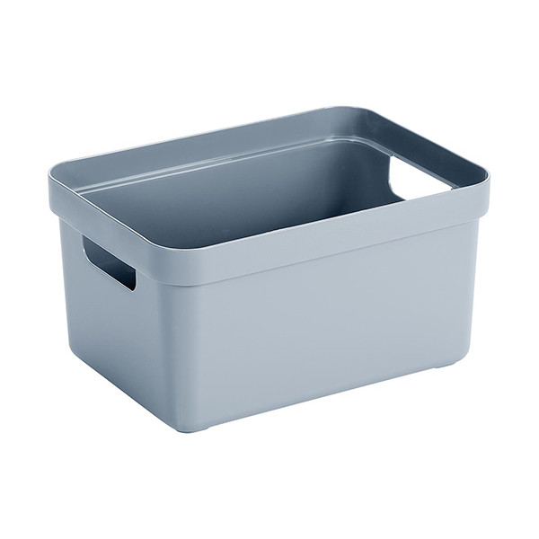 Sunware Sigma Home petite boîte de rangement 13 litres - gris-bleu 09600682 216766 - 1