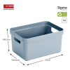 Sunware Sigma Home petite boîte de rangement 13 litres - gris-bleu 09600682 216766 - 2