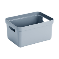 Sunware Sigma Home petite boîte de rangement 13 litres - gris-bleu 09600682 216766