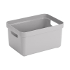 Sunware Sigma Home petite boîte de rangement 13 litres - gris clair