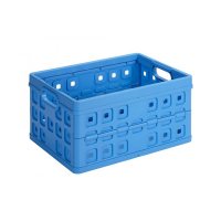 Sunware Square caisse pliante 32 litres - bleu 57000011 216545