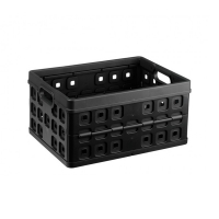 Sunware Square caisse pliante 32 litres - noir 57000612 216546
