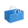 Sunware Square caisse pliante avec poignée 32 litres - bleu/blanc 57101611 216551 - 1