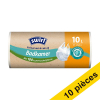 Offre : 10x Swirl sacs-poubelle antibactériens salle de bains 10 litres (37 pièces)
