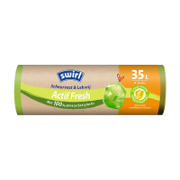 Swirl sacs-poubelle indéchirables et étanches ActifFresh 35 litres (9 pièces) SSW00084