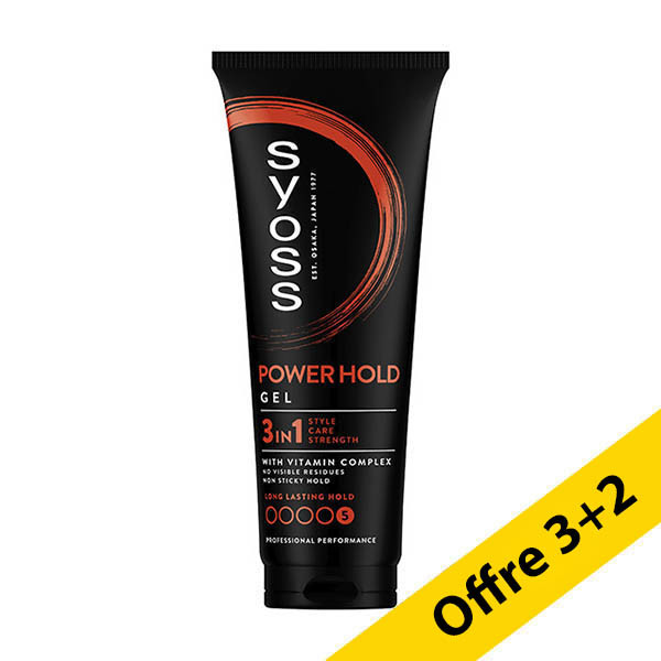 Offre : 5x Syoss Power Hold gel (250 ml) SSY00347 - 1