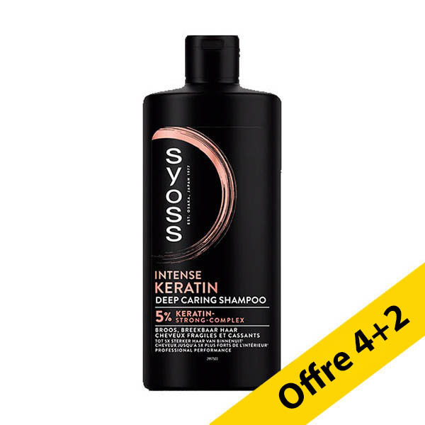 Offre : 6x Syoss Intense Keratin shampooing (440 ml) SSY00339 - 1