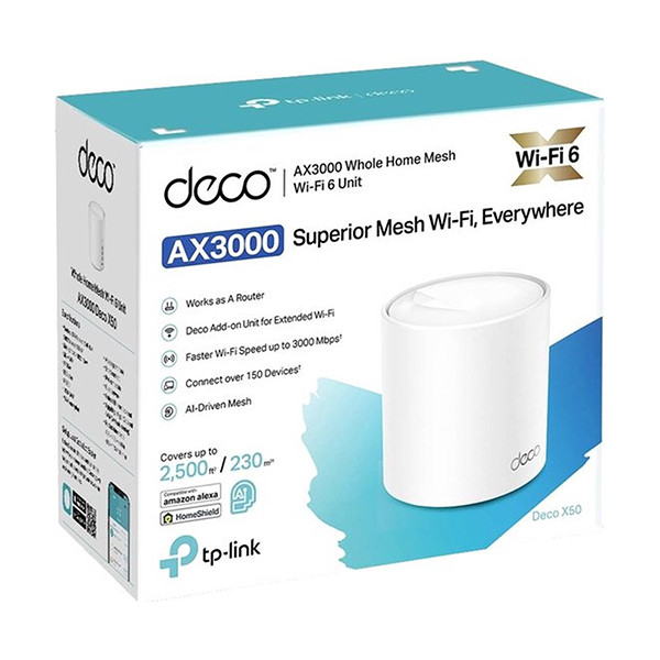 TP-Link Deco X50 AX3000 routeur wifi mesh (1 pièce) 828734 - 2