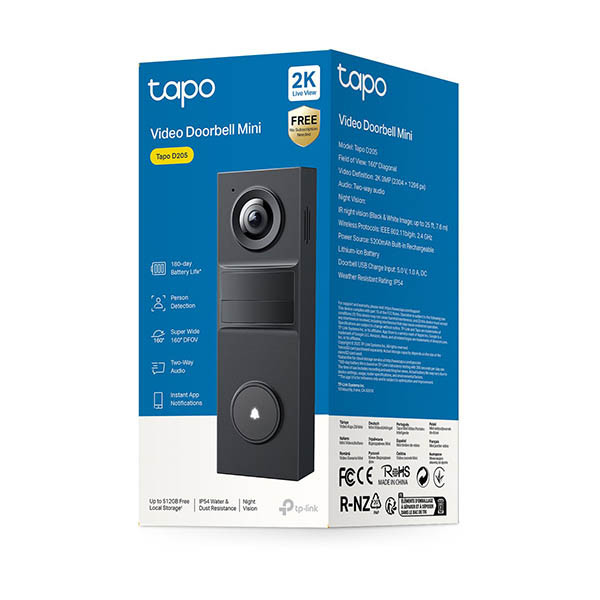 TP-Link Tapo D205 sonnette 137802 - 5