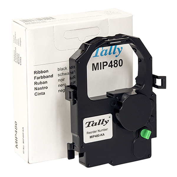 Tally MIP480-KA ruban encreur noir (d'origine) MIP480-KA 085571 - 1