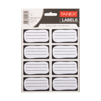 Tanex étiquettes scolaires (40 pièces) - noir BRD-7006 404149