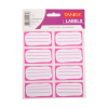 Tanex étiquettes scolaires (40 pièces) - rose