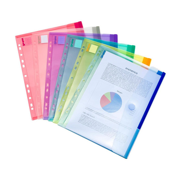 Tarifold enveloppe pour documents A4 assorti avec perforation (12 pièces) T510229 261034 - 1