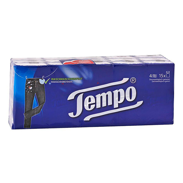 Tempo Regular mouchoirs (15 paquets)  399542 - 1