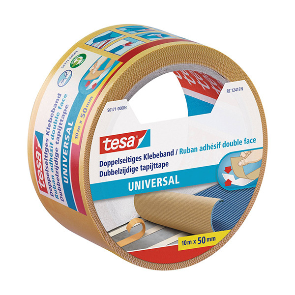 Tesa 56171 ruban adhésif double face avec couche de protection 50 mm x 10 m 56171-00003-01 56171-00003-11 202253 - 1