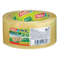 Tesa Bio & Strong ruban d'emballage transparent 50 mm x 66 m (1 rouleau) 58296-00000-00 203303