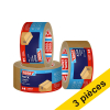 Tesa Eco Forte Adhérence ruban d'emballage papier marron 50 mm x 50 m (3 rouleaux) 203304 - 1
