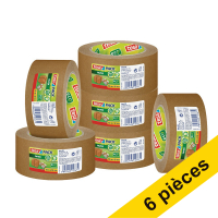 Tesa Eco Forte Adhérence ruban d'emballage papier marron 50 mm x 50 m (6 rouleaux)