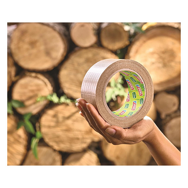 Tesa Eco Ultra Strong ruban d'emballage papier 50 mm x 25 m (1 rouleau) - marron 56000-00000-00 203382 - 7