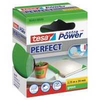 Tesa Extra Power Perfect ruban adhésif textile 38 mm x 2,75 m - vert 56343-00039-03 202284