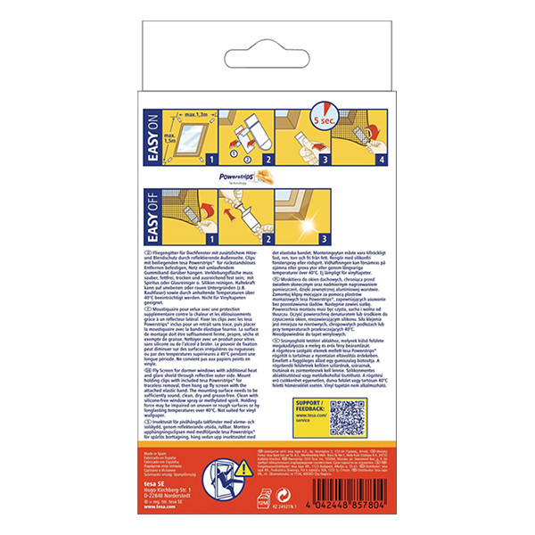 Tesa Insect Stop Sun Protect fenêtre (130 x 150 cm) STE00009 - 2