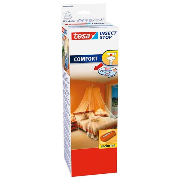 Tesa Insect Stop confort voile moustiquaire (1250 x 250 cm) 55836-00020-00 STE00023 - 1