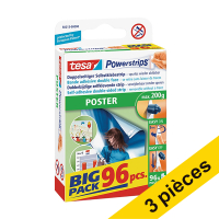Offre: 3x Tesa Powerstrips poster (96 pièces)