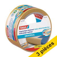 Offre : 3x Tesa 56171 ruban adhésif double face avec couche de protection 50 mm x 10 m