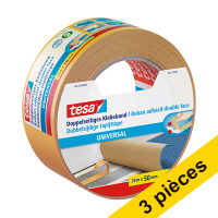 Offre : 3x Tesa 56172 ruban adhésif double face avec couche de protection 50 mm x 25 m