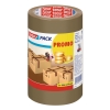 Tesa Pack ruban adhésif d'emballage marron 50 mm x 66 m pack (3 rouleaux)