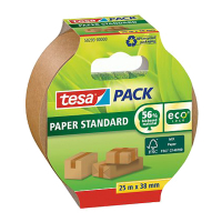 Tesa Paper Standard ruban d'emballage 38 mm x 25 m (1 rouleau) - marron 58293-00000-01 203302