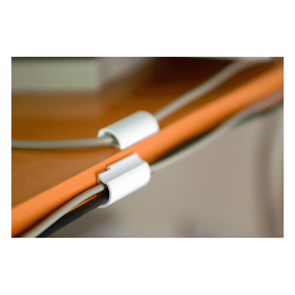 Tesa Powerstrips pour câbles (5 pièces) - blanc 202352 - 4