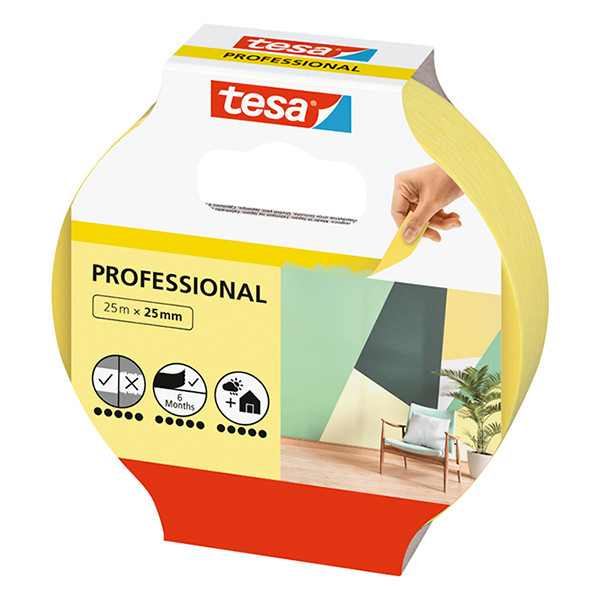 Tesa Professional ruban de masquage 25 mm x 25 m 56270-00000-02 203356 - 3