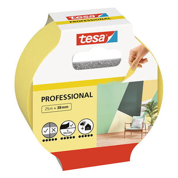 Tesa Professional ruban de masquage 38 mm x 25 m 56271-00000-02 203363 - 1