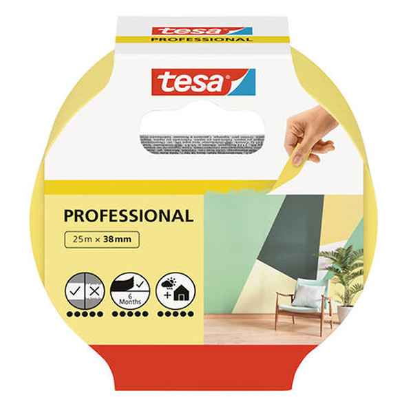 Tesa Professional ruban de masquage 38 mm x 25 m 56271-00000-02 203363 - 2