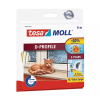 Tesa TesaMoll Classic D-profile joint d'isolation 6 m x 9 mm - blanc 203316 - 1