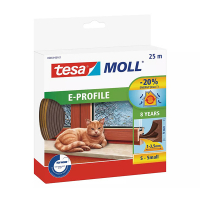 Tesa TesaMoll Classic E-profile joint d'isolation 9 mm x 25 m - marron 05464-00101-00 203309
