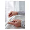 Tesa TesaMoll Classic P-profile joint d'isolation 6 m x 9 mm - blanc 05390-00100-00 203310 - 4