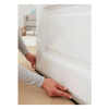 Tesa TesaMoll Comfort isolation bas de porte 40 mm x 1 m - marron 203324 - 4