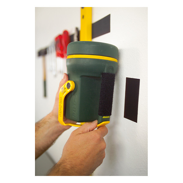 Tesa bandes velcro extra-fortes 50 mm x 10 cm (2 pièces) - noir 202347 - 2