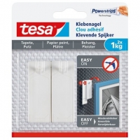 Tesa clou adhésif pour surfaces sensibles 1 kg (2 pièces) 77773-00000-00 202301