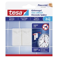 Tesa clous adhésifs pour carrelage et métal 2 kg (2 clous) 202295