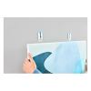 Tesa clous adhésifs pour tableaux sur surfaces sensibles 2 kg (2 pièces) 202377 - 5
