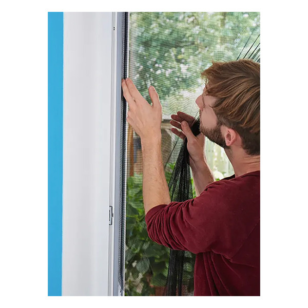 Tesa moustiquaire Insect Stop confort porte 2 x (65 x 220 cm) - blanc STE00018 - 3